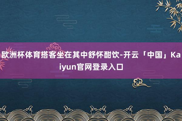 欧洲杯体育搭客坐在其中舒怀酣饮-开云「中国」Kaiyun官网